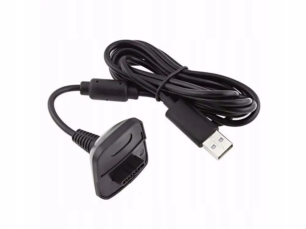 Câble manette Xbox 360 USB pour recharge et jeu simultané