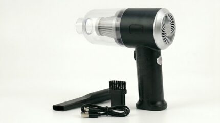 Mini Aspirateur Sans Fil 3 en 1 AS-228 Puissant à Main Rechargeable pour Voiture et Intérieur