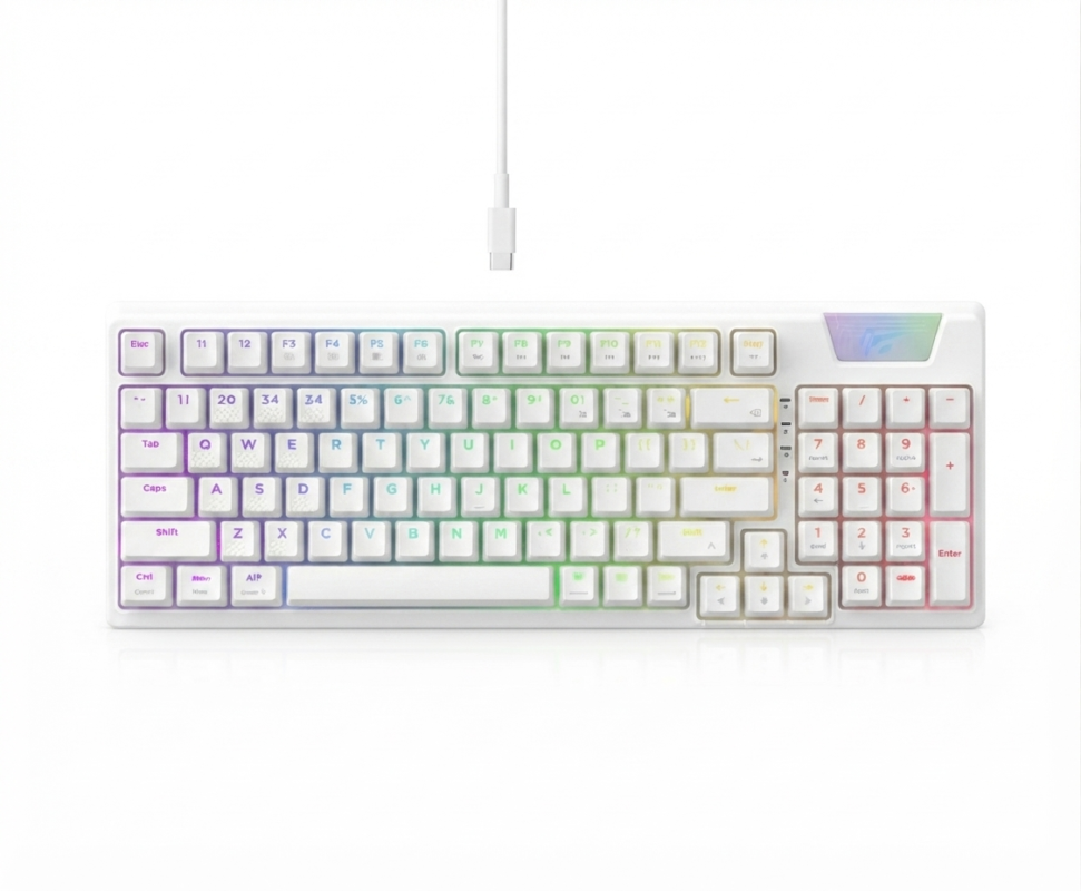 Clavier Mécanique RGB HAVIT KB885L Red Switch