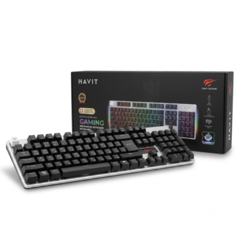 Clavier gaming Havit KB12L Pro rétroéclairé RGB filaire pour PC Algérie (1)