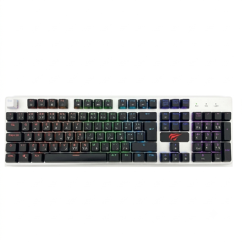 Clavier gaming Havit KB12L Pro rétroéclairé RGB filaire pour PC Algérie (2)