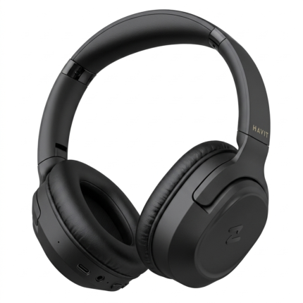 casque sans fil bluetooth anc havit h612bt pro noir over ear pliable 4