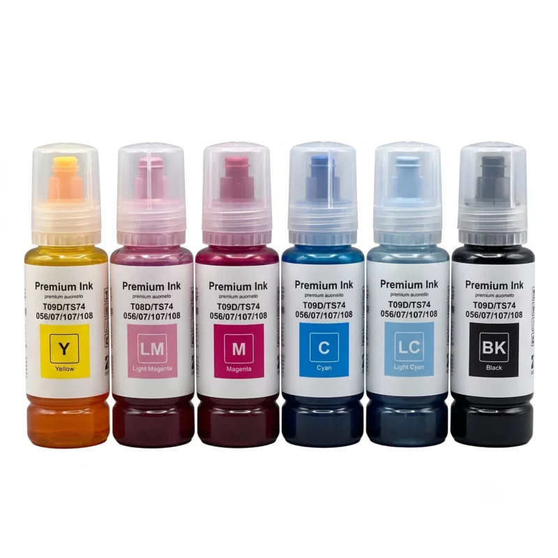Pack Bouteilles Encre Compatibles Serie 108 70ml